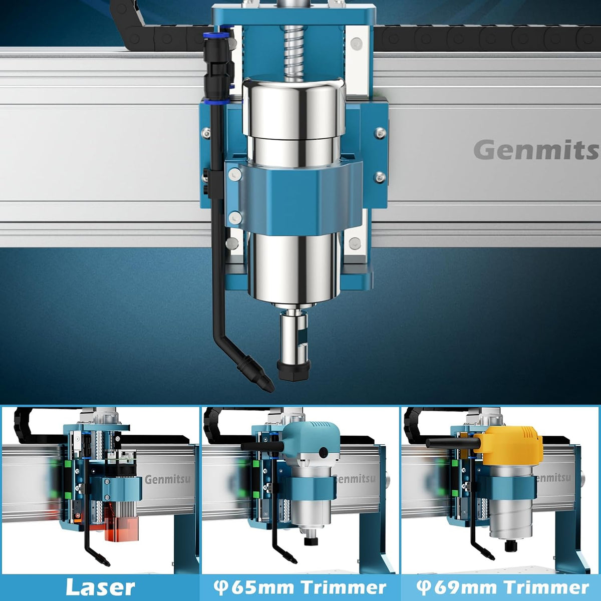 CNC Router Machine with Linear Guide & Ball Screw Motion L3479