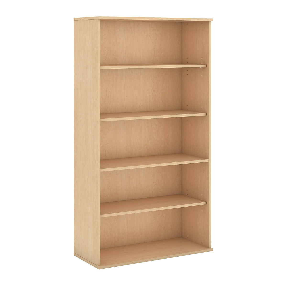 Natural Maple 5 Shelf Bookcase X376