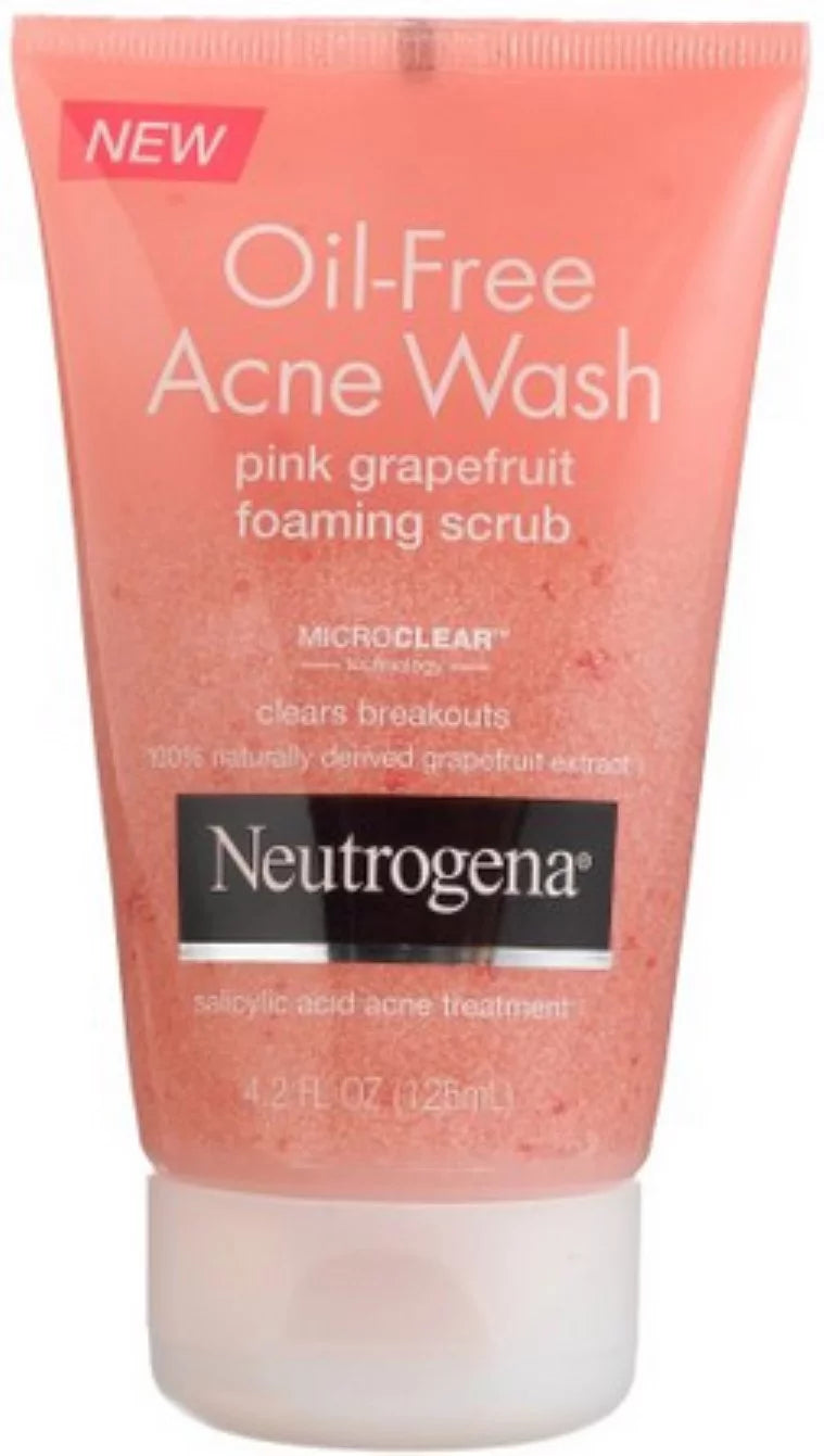 Oil-Free Acne Wash Foaming Scrub 4.2 oz X4295