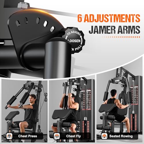 M1 Workout Station with 140LBS Weight Stack L184
