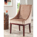 Velvet Sloping Arm Chair J82057