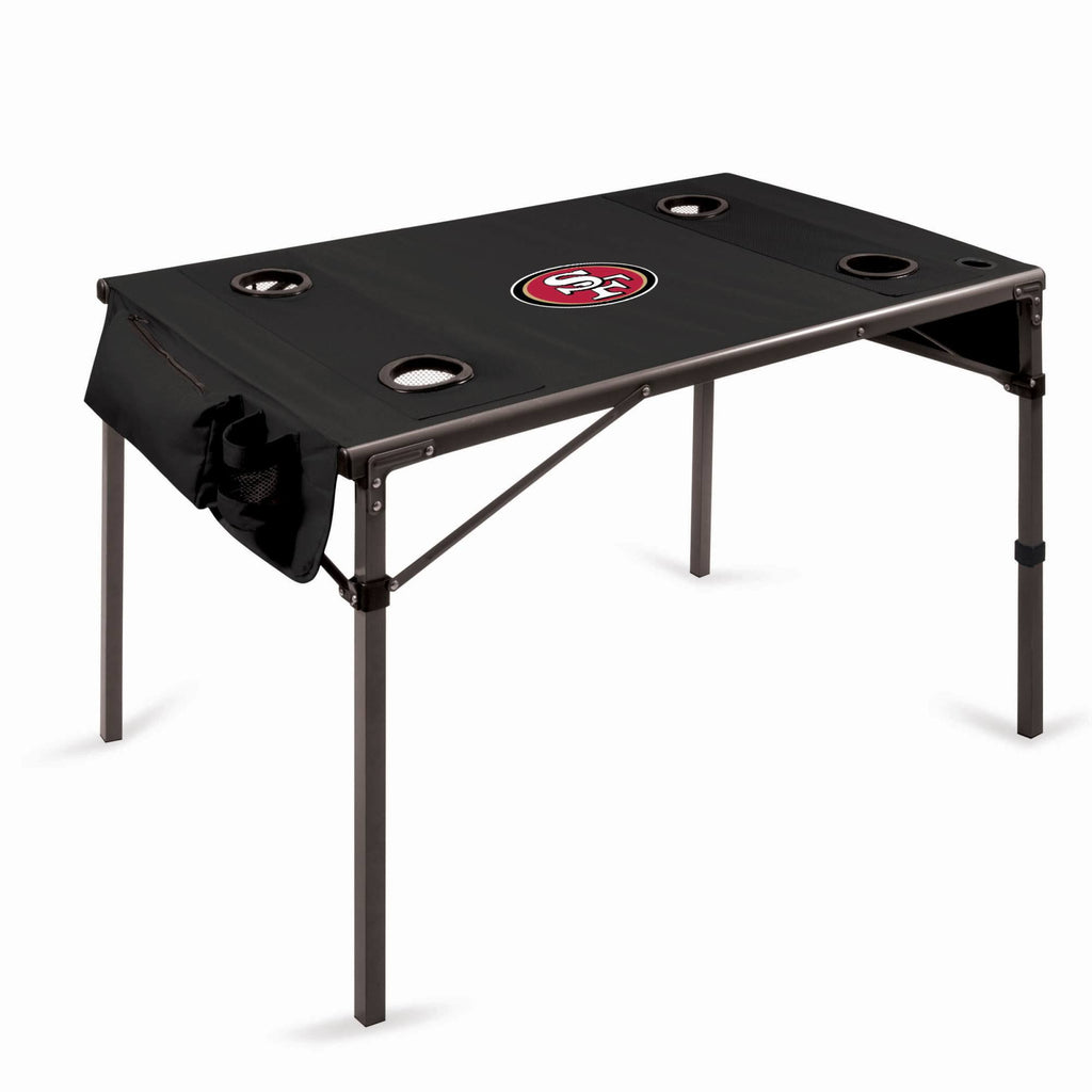 Black Portable Folding Travel Table S3969