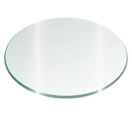29 inch Round Glass Top 3/8 inch Thick Flat Polish Edge M762