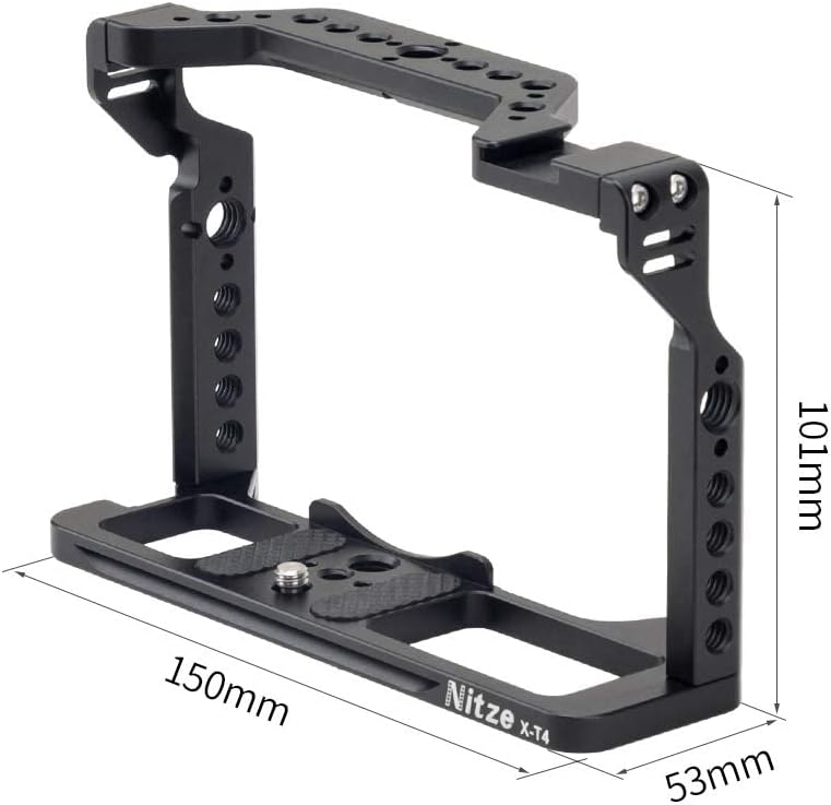 Camera Cage with Arca Swiss QR Plate and NATO Rail V665516