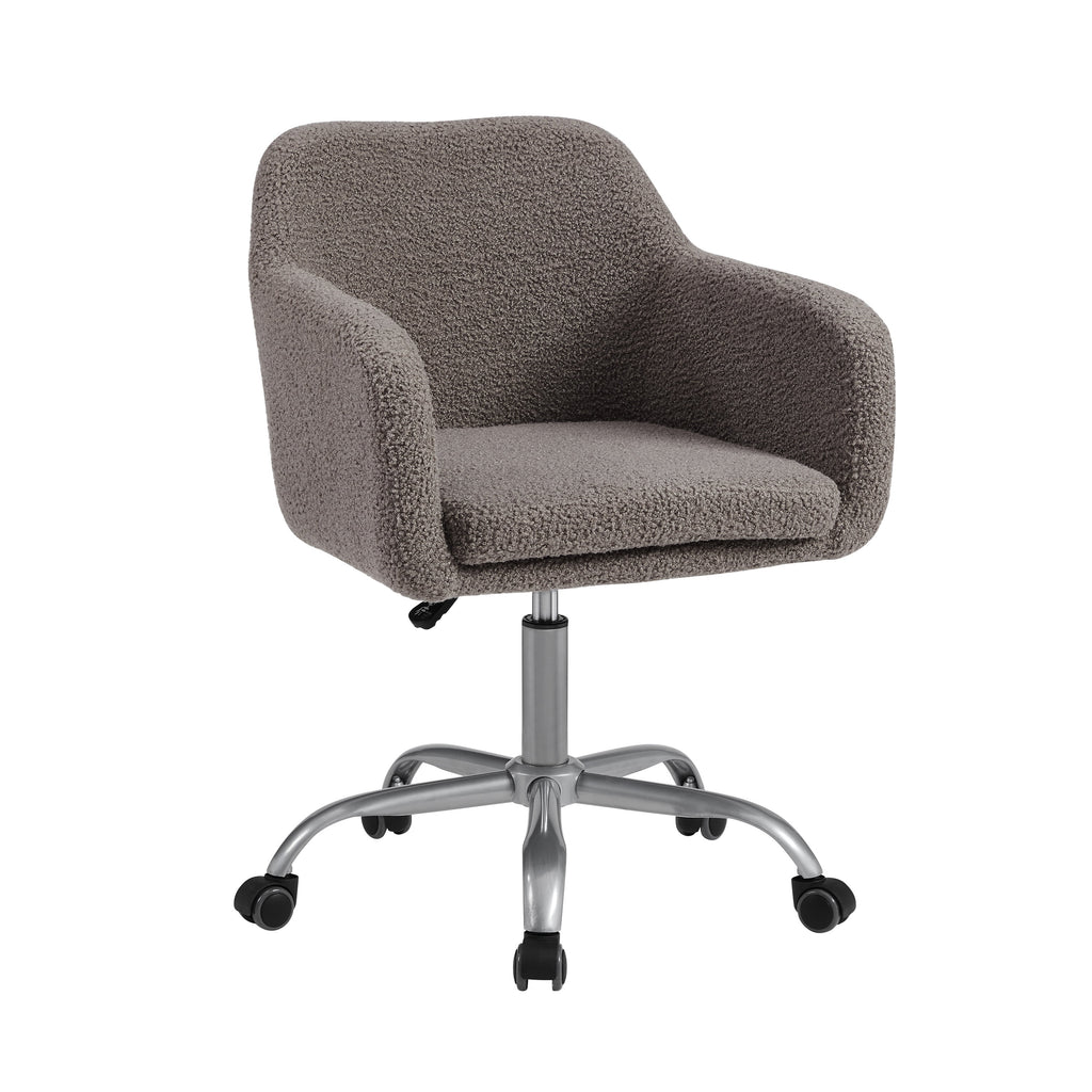 Gray Sherpa Task Chair with Adjustable Height & Swivel B171