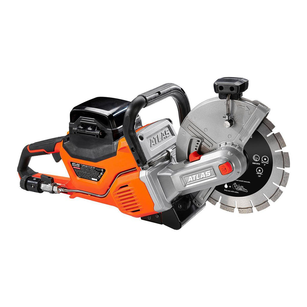 80V Brushless Cordless 9 in. Concrete Cut-Off Saw Kit with 4 Ah Battery and Rapid Charger M179
