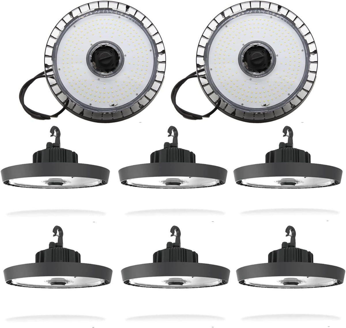 200W 5000K 30000 Lumen LED High Bay Light 8 Pack T5506