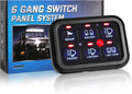 6 Gang LED Switch Panel Circuit Control Box S417
