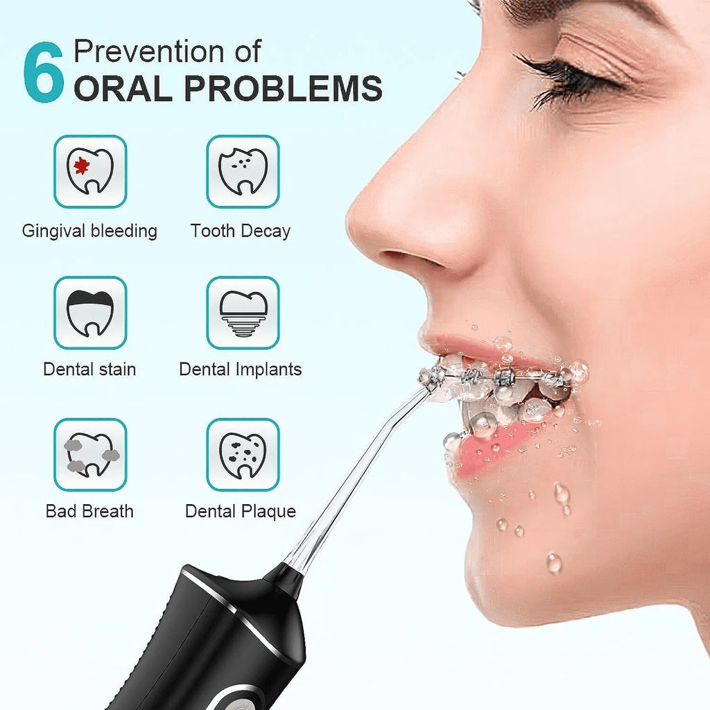 Cordless Water Flosser 4 Modes 300ml IPX7 M144