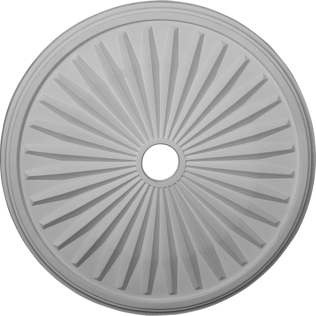 Hand-Painted Pale Gold Ceiling Medallion E97294