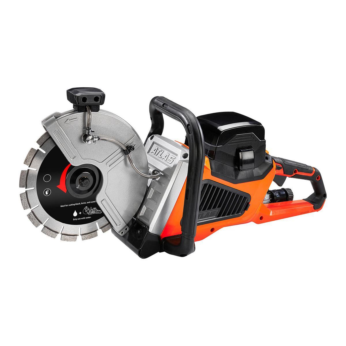 80V Brushless Cordless 9 in. Concrete Cut-Off Saw Kit with 4 Ah Battery and Rapid Charger M179