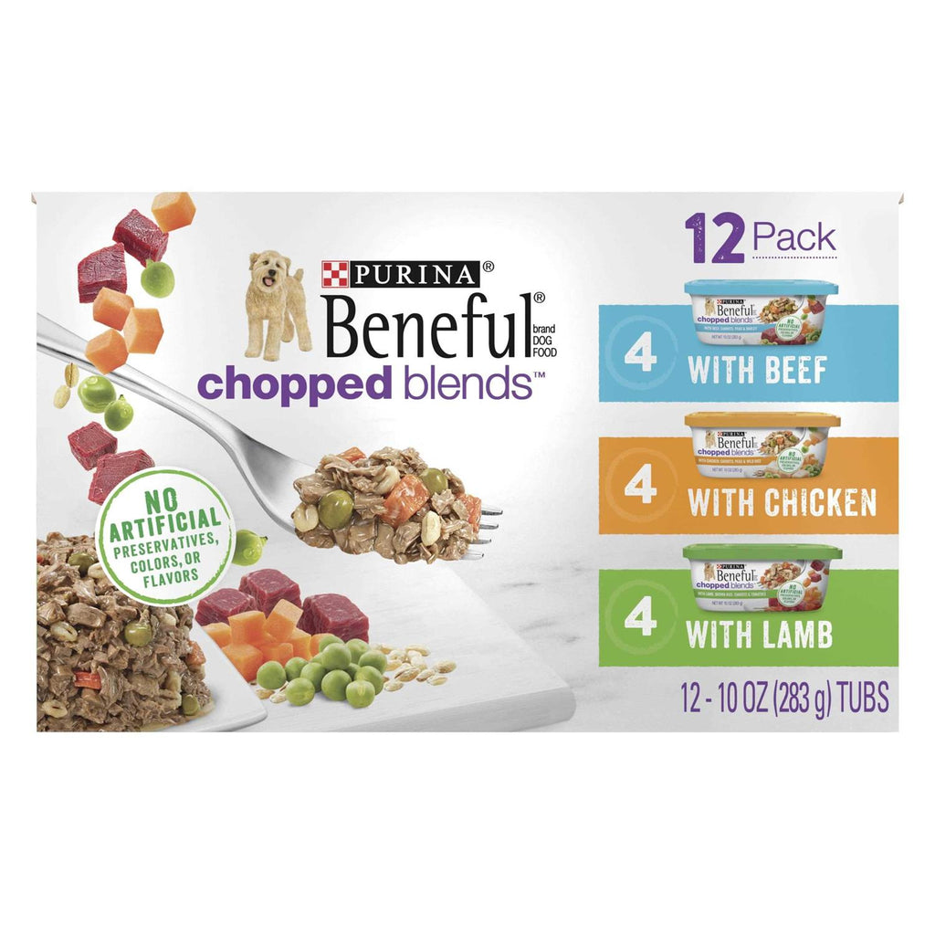 Chopped Blends Variety Pack Wet Dog Food Y6312