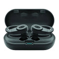Black True Wireless Earbuds with Charging Case X57215
