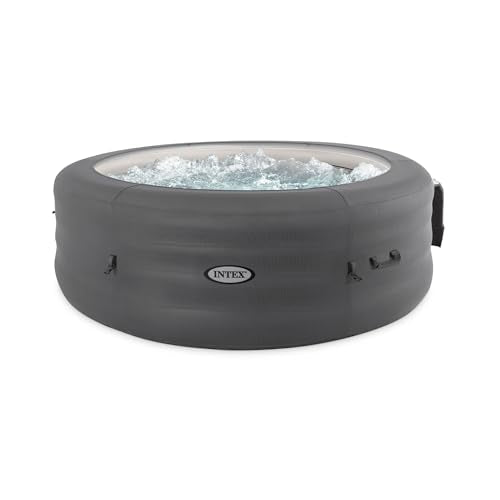 6 Person Inflatable Hot Tub with Built-in Pump and Cover A431002