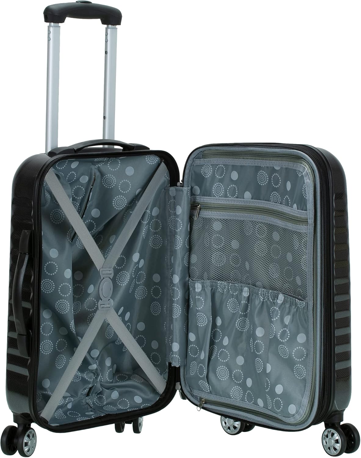 Carbon Hardside Spinner Wheel Luggage, Carry-On 20-Inch Q87768