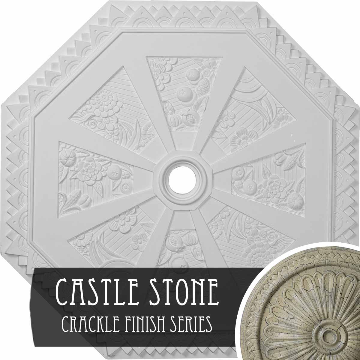 Spring Octagonal Ceiling Medallion C855