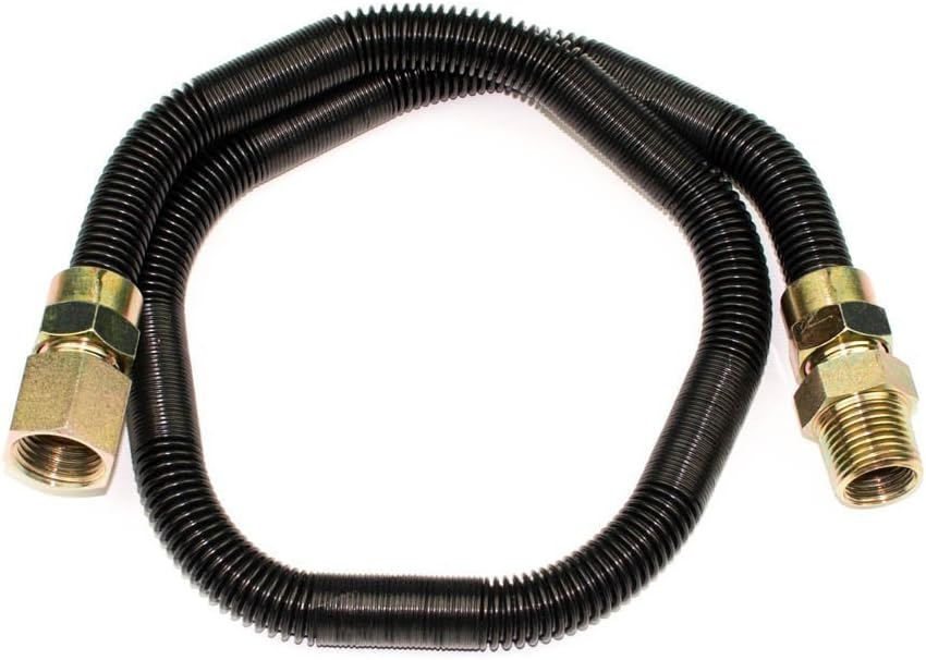 Black Non-Whistle Gas Flex Line I373