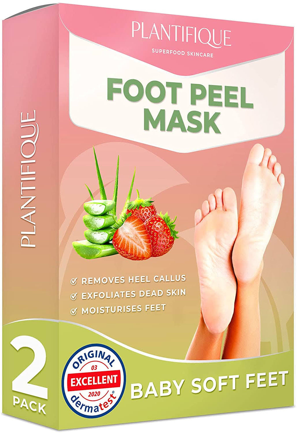 Dermatologist Tested Foot Exfoliator Peeling Scrub R7348