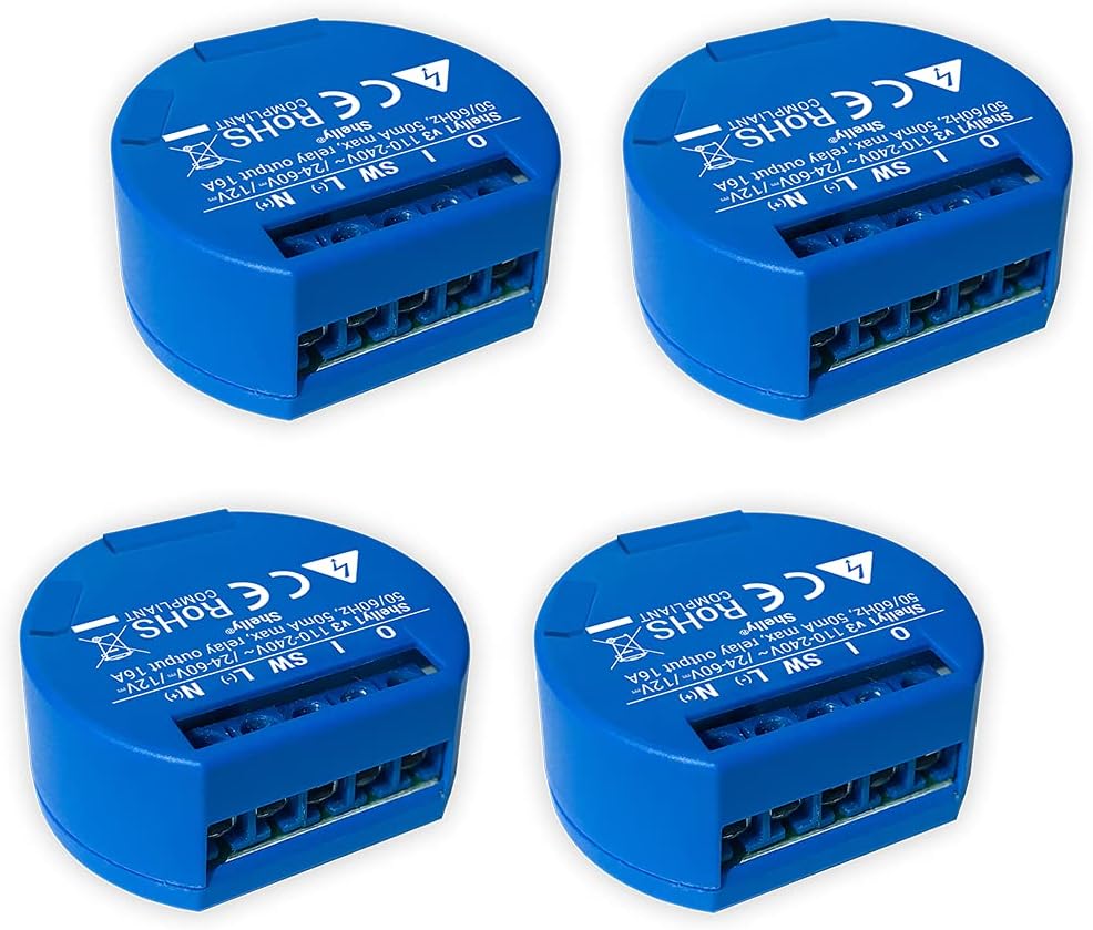 4 Pack Wireless WiFi Relay Switch X222