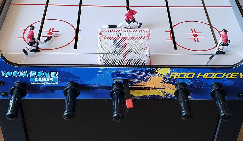 Rod Hockey Game Table with Electronic Scoring E57932