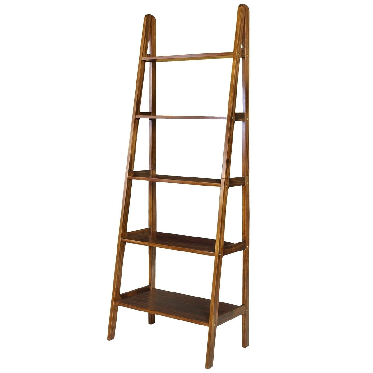 5-Shelf Ladder Bookcase J619