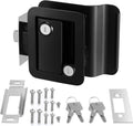 Black RV Entry Door Lock with Keys Pack of 2 Y4916
