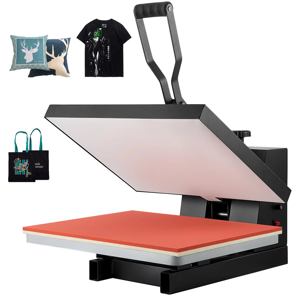 16" x 20" Clamshell Heat Press Machine with Teflon Coated C888459