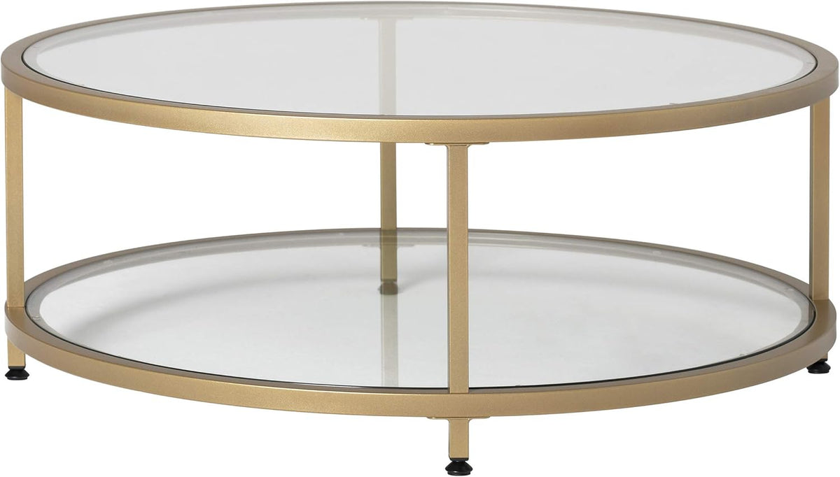 Round Glass Coffee Table X5990