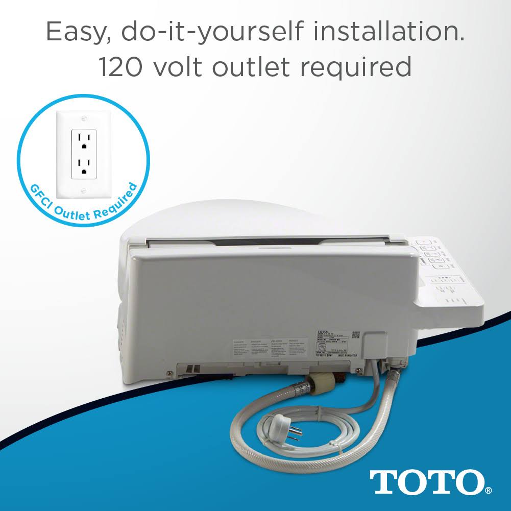 Electronic Round Bidet Toilet Seat Y30220