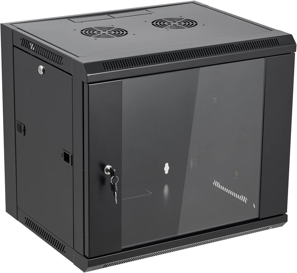 6U Wall Mount Server Cabinet Network Rack Enclosure D3871