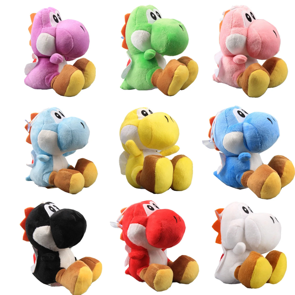 Set of 9 Yoshi Plush Toys P215827
