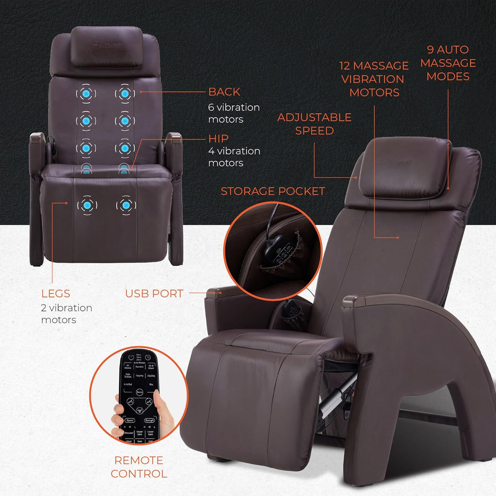 Zero-Gravity Recliner Massage Chair with Heat U634