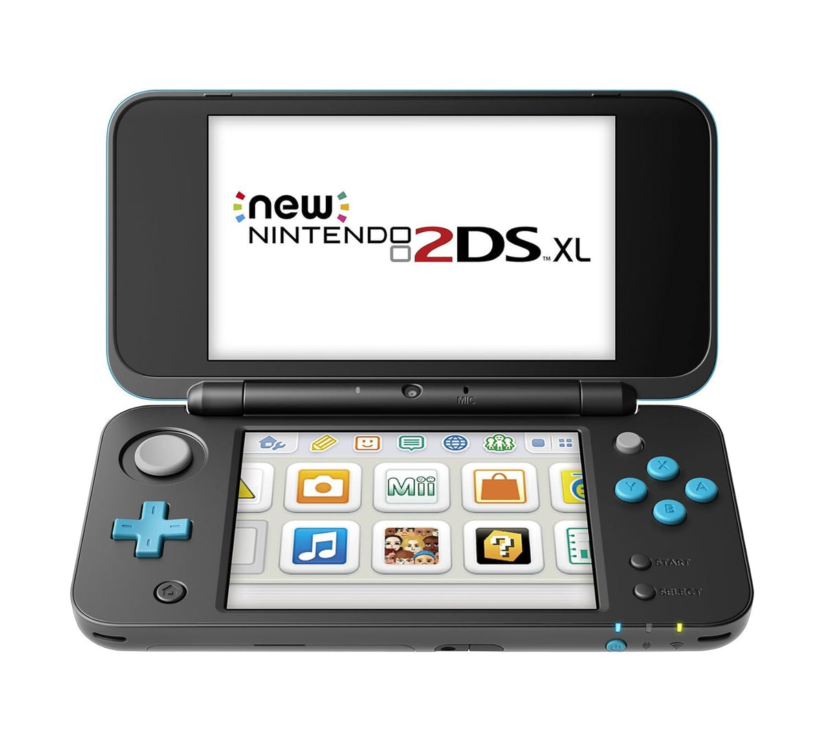Black Turquoise Nintendo 2DS XL D83128