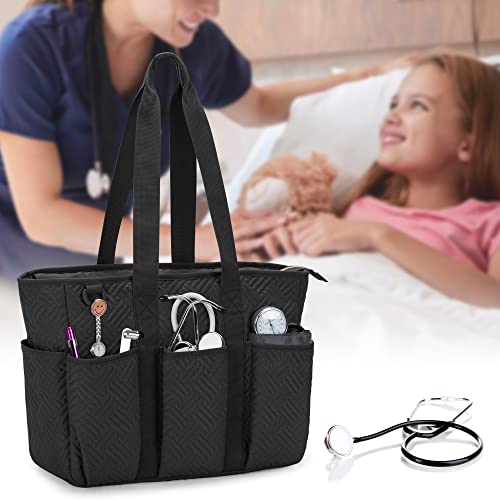 Black Nurse Tote Bag O2956
