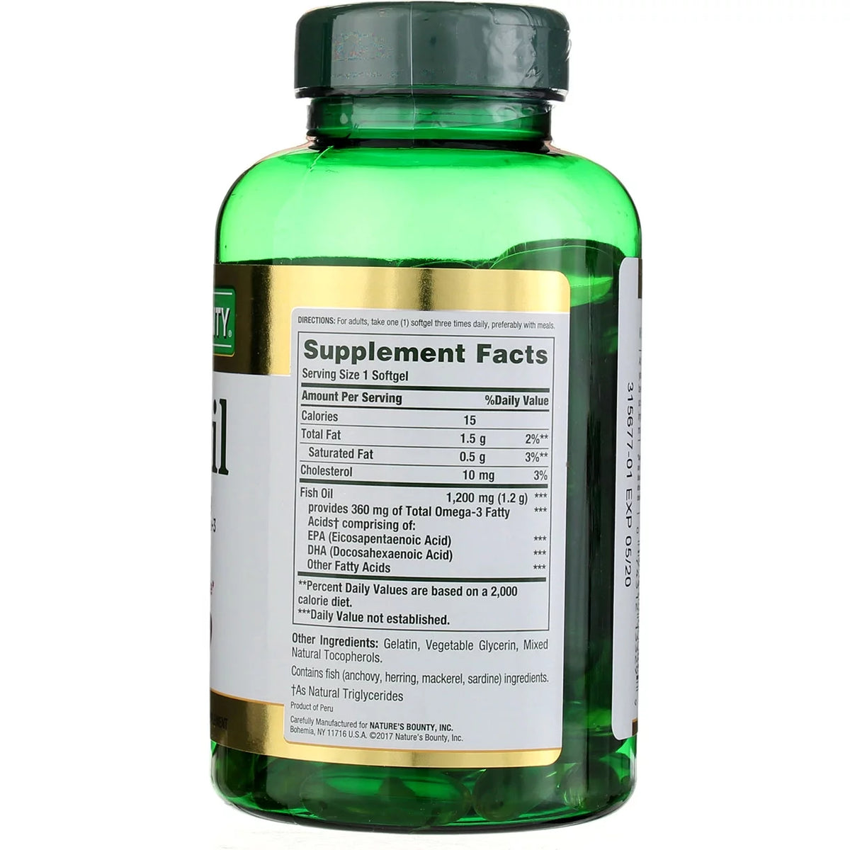 Fish Oil 1200 mg, 360 Count W613