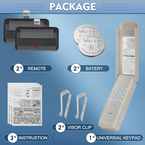 Garage Door Opener Remote Keypad R39575