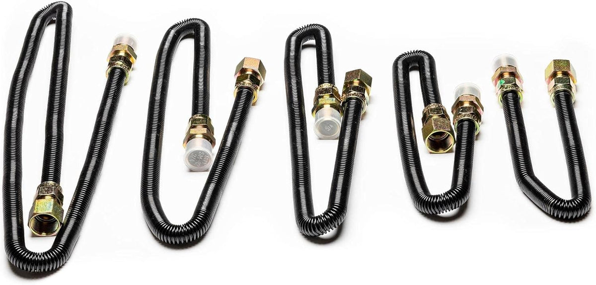 Black Non-Whistle Gas Flex Line I373