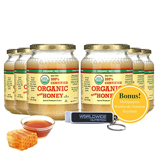 1 Lb Organic Raw Honey Y888664