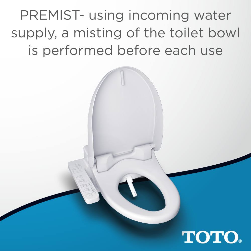 Electronic Round Bidet Toilet Seat Y30220