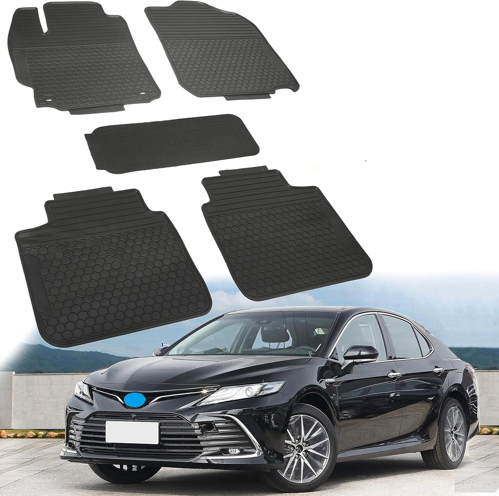 Rubber All Weather Floor Mats Set U493