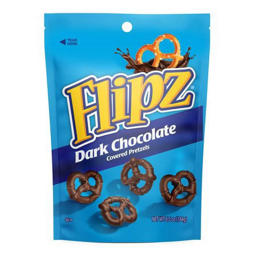 Dark Chocolate Covered Pretzels, 6.5 Oz. (Pack of 16) G2765