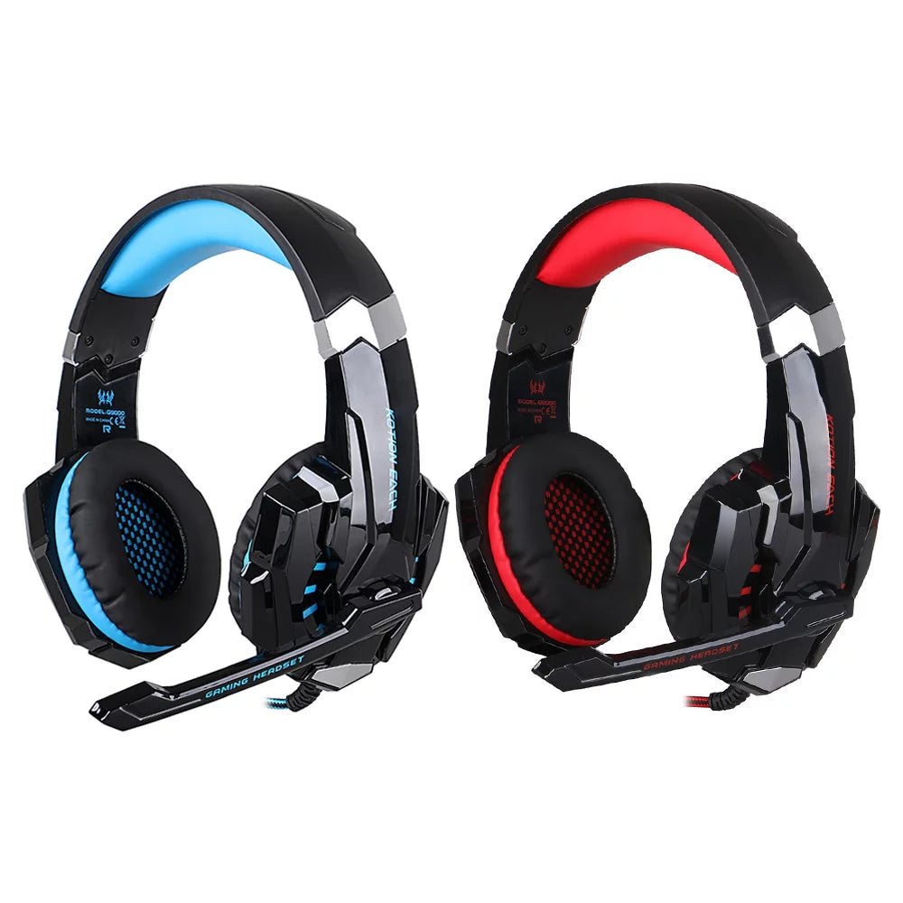 3.5mm Gaming Headphone Over Ear Headset with Mic E47086