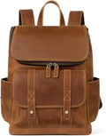 Leather 15.6 inch Laptop Backpack J275307
