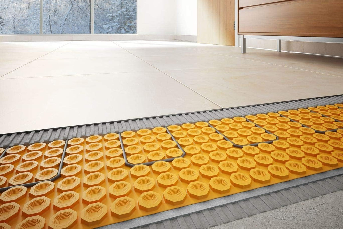 Floor Heating Kit with Touchscreen Thermostat A881