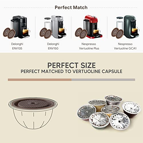 Reusable Silicone Capsule Caps 2 Pcs + Empty Refillable Pods 3 Pcs R116