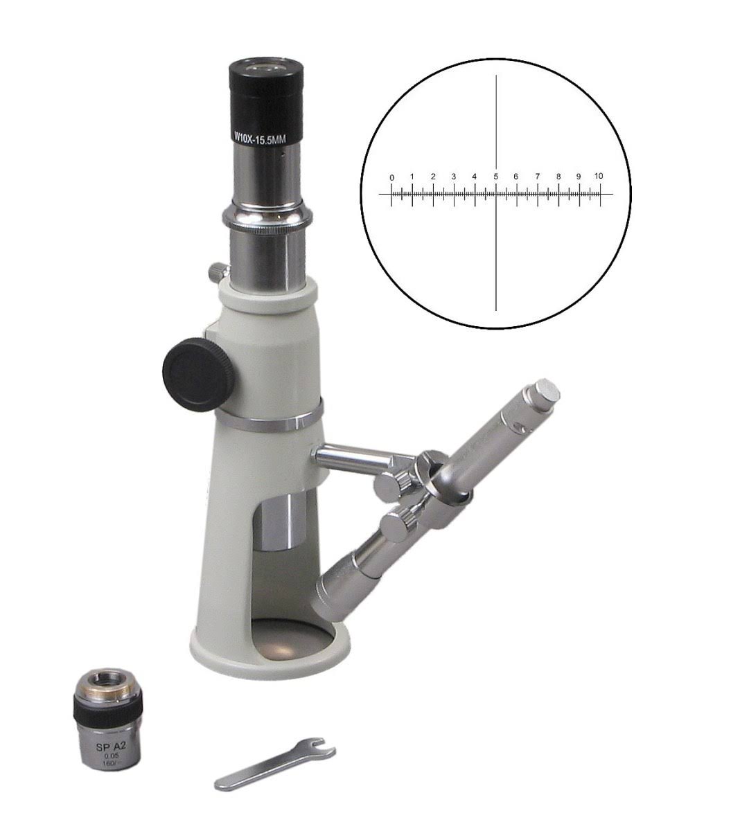 20X Measuring Microscope with Reticle Eyepiece I442