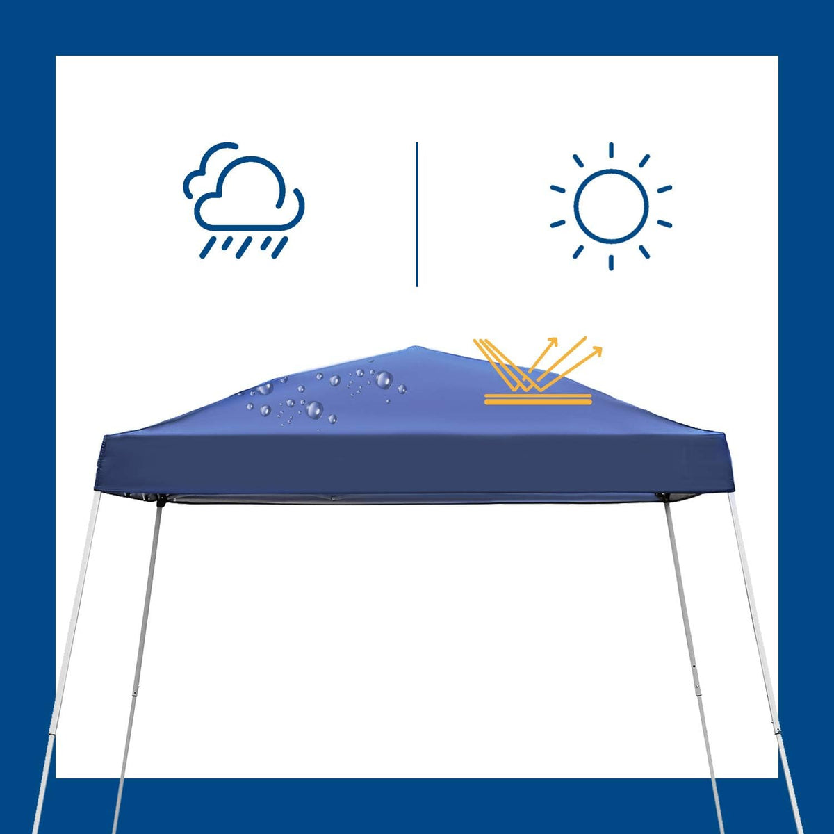 8x8 FT Pop up Canopy Tent U59630
