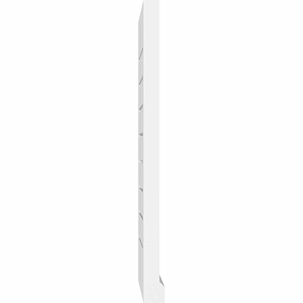Vertical Surface Mount PVC Gable Vent J793134