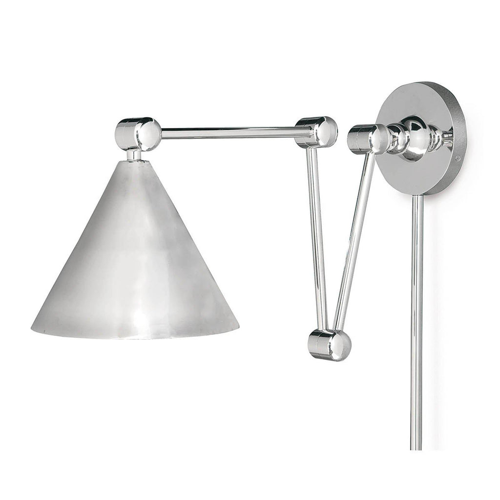 Polished Nickel Task Sconce U499406