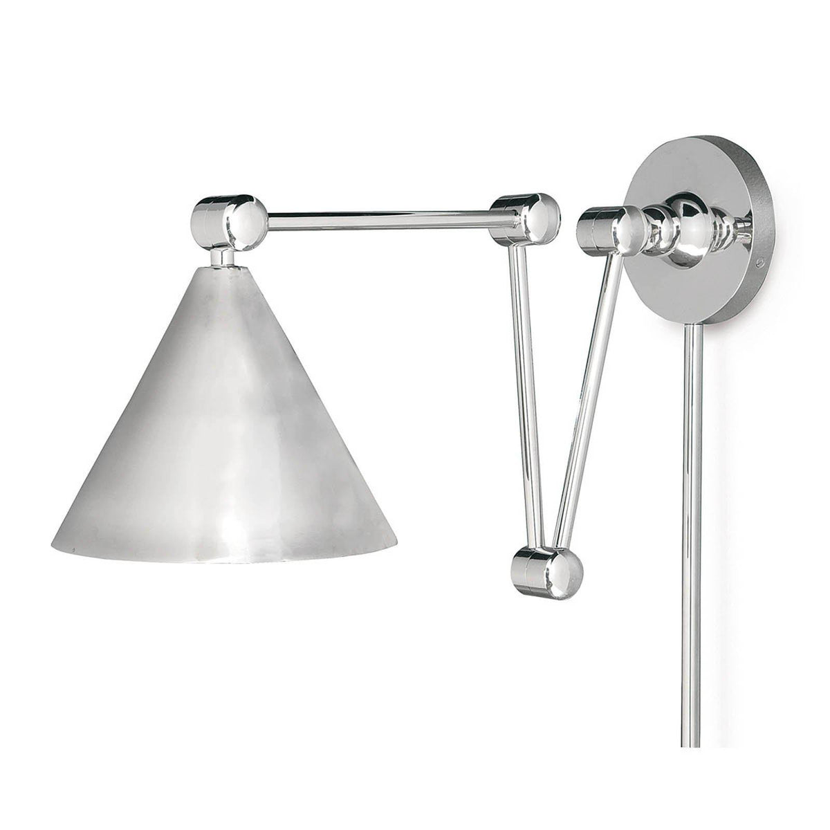 Polished Nickel Task Sconce U499406